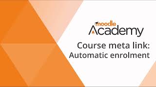 Course metalink: Automatic enrolment