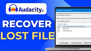 Cara Memulihkan File Audacity yang Hilang (Meskipun Anda Tidak Menyimpannya) screenshot 2