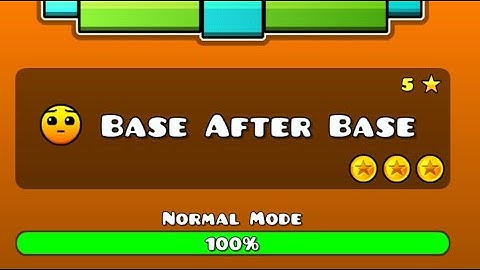 I play Geometry Dash Base after Base (part 5)