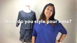 LuLaRoe Styles: The Irma Tunic | LuLaRoe Frances Ryser
