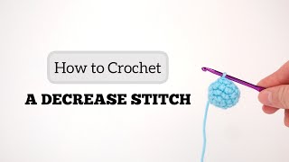 Part 6 - How to Crochet a Decrease (dec) Stitch | Learn to Crochet by Theresa's Crochet Shop 4,091 views 1 year ago 1 minute, 30 seconds