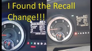Ram Cummins 67A Recall Change Confirmed!!