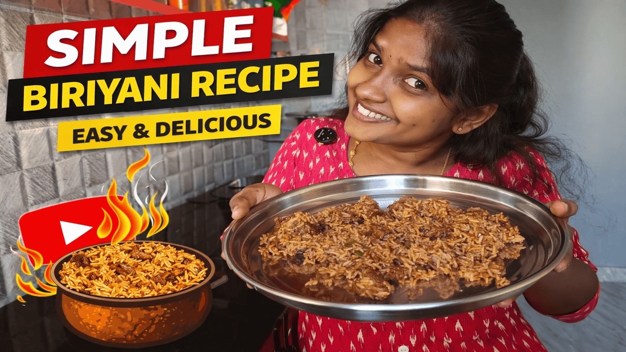 Homemade Simple Mutton Biryani | Easy&Delicious Biryani😋Style. ಮಟನ್ ಬಿರಿಯಾನಿ🍲#muttonbiryani #food