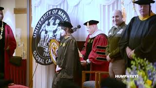 AFN Humphreys - UMGC Commencement