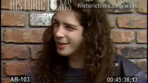 SOUNDGARDEN NEW WAVE BAND 1989 INTERVIEW