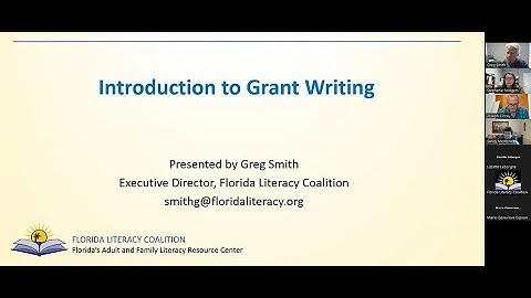 Introduction to Grant Writing Webinar