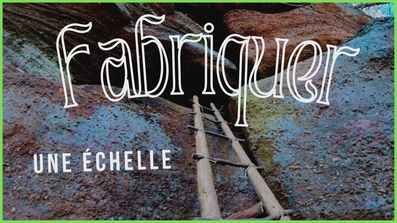 Fabriquer une échelle avec 3 fois rien