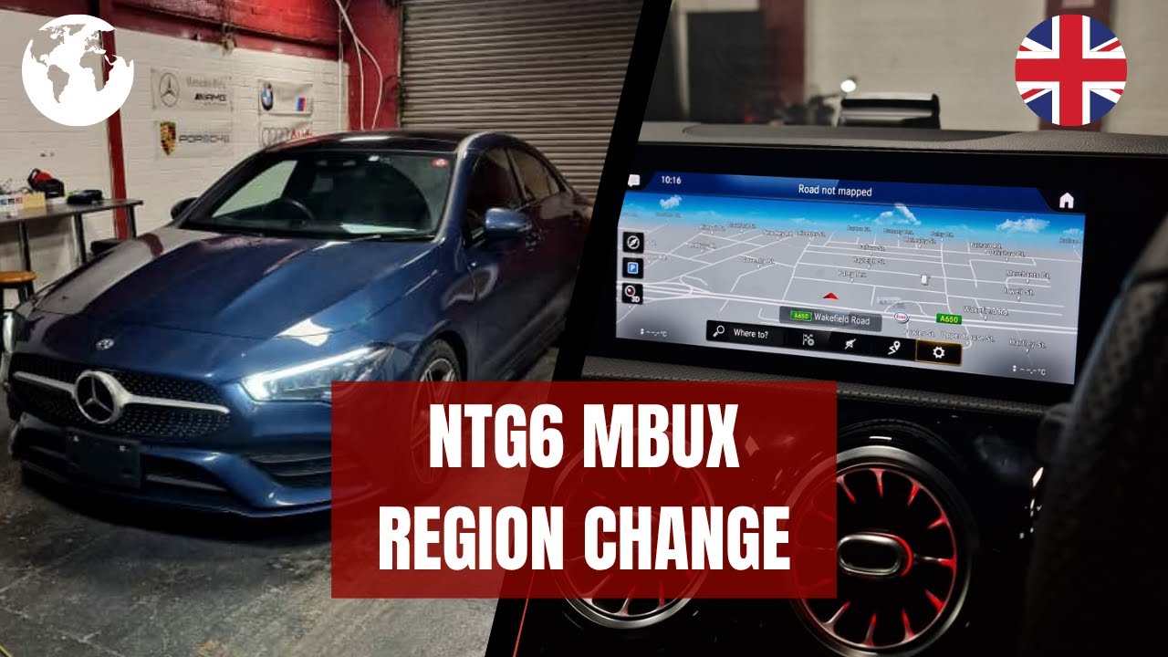 Mercedes NTG6 MBUX Region Change | Japan To Europe | MAK Coding