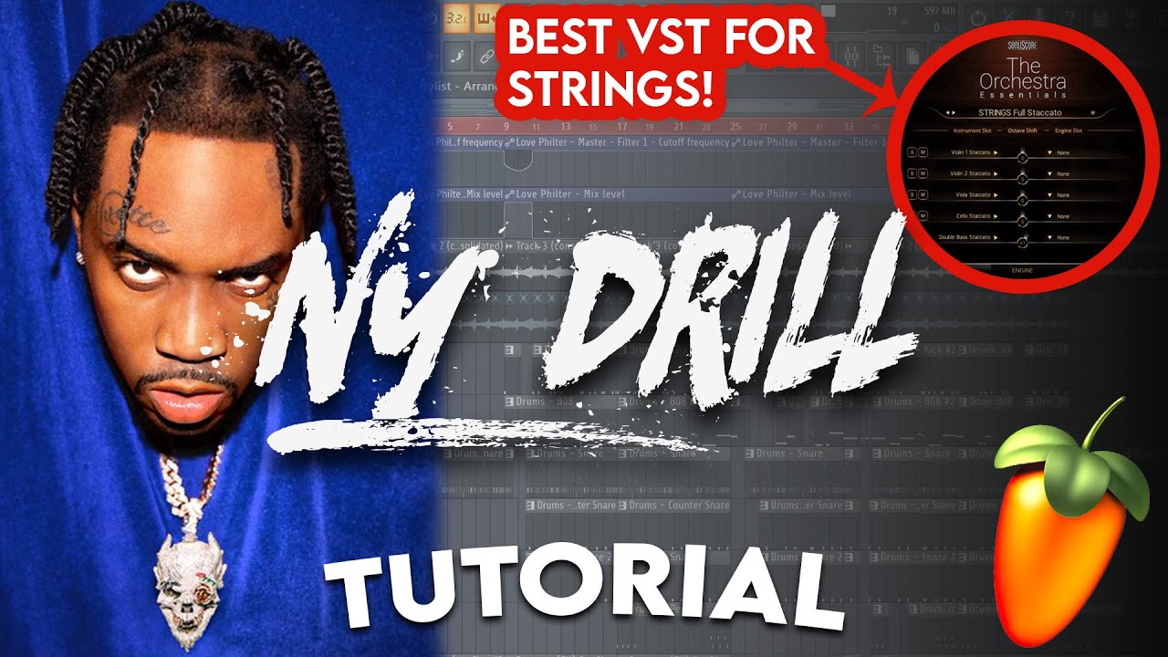 КАК СДЕЛАТЬ NY DRILL-БИТЫ ДЛЯ BIZZY BANKS, FIVIO FOREIGN И POP SMOKE