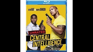 Central Intelligence Unrated 2016 Blu-ray menu walkthrough