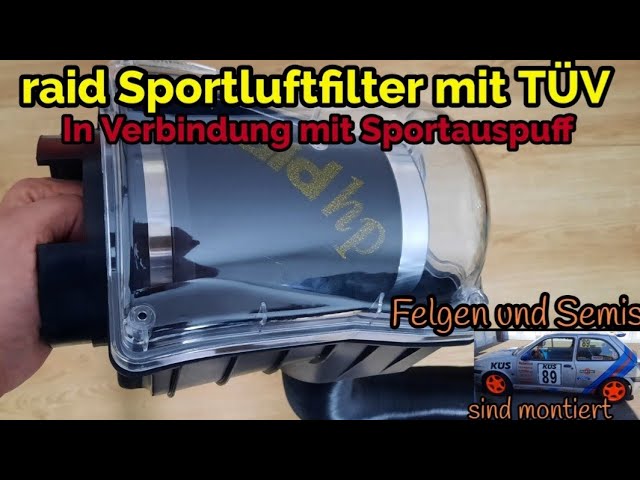 raid hp Sportluftfilter MAXFLOW PRO Audi Seat Skoda VW 52101