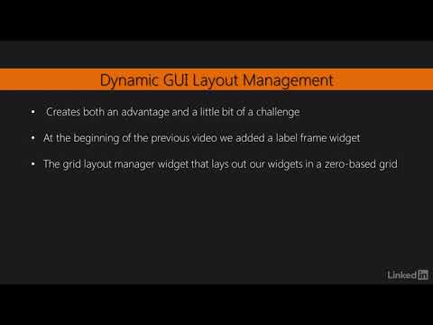 003 Expanding the GUI dynamically using widgets #Tkinter