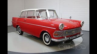 Opel Olympia Rekord P2 coupe 1962 restored -VIDEO- www.ERclassics.com