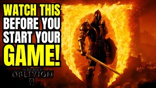 The Elder Scrolls IV Oblivion Ultimate Leveling Guide Stats, Skills, Birthsigns Character Creation!