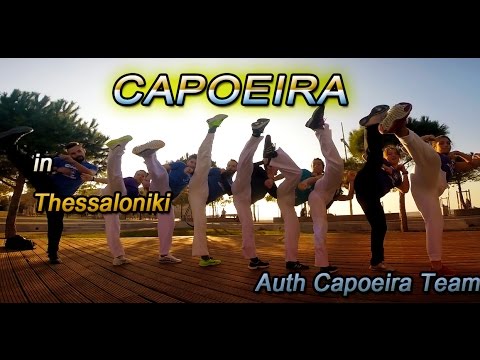 Amazing Capoeira in Thessaloniki-Greece by Auth Capoeira Team(Full HD)