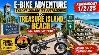 Treasure Island Beach Ride on Jasion EB7 2.0