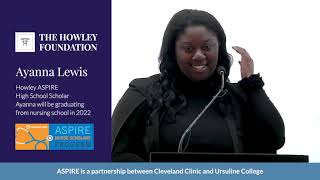 Howley ASPIRE High School Scholar: Ayanna Lewis