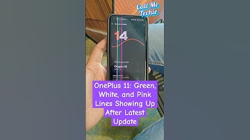 OnePlus 11: Green, White, and Pink Lines Showing Up After Latest Update! Update Carefully!