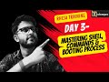 RHCSA Training Day 3 – Mastering Shell, Commands &amp; Booting Process |  #LinuxTraining #RHCSA
