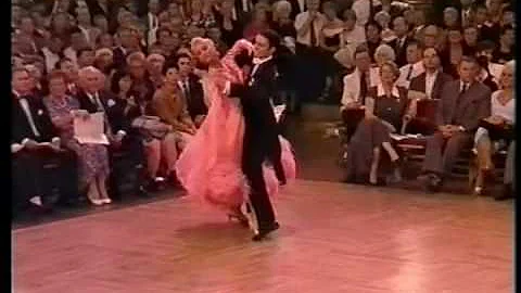 Warren Bullock & Jane Phillips dancing in the Brit...