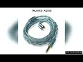 Trusted-50 LN2 Frozen 7N Pure OCC Oil-Graphene PdAg Earphone Cable 3.5mm/4.4mm Balanced MMCX/2Pin/QD