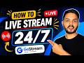How To Live Stream 24/7 on YouTube With GoStream | Livestream Pre Recorded Videos on Youtube