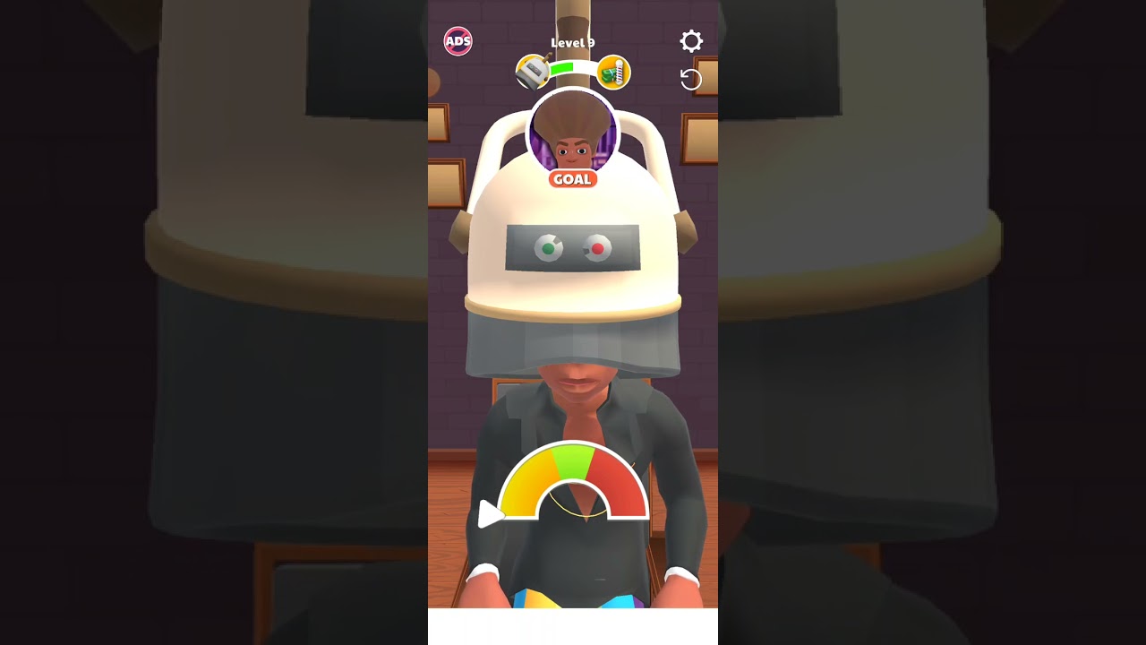 Fade Master 3D:Barber Shop-Level 9 