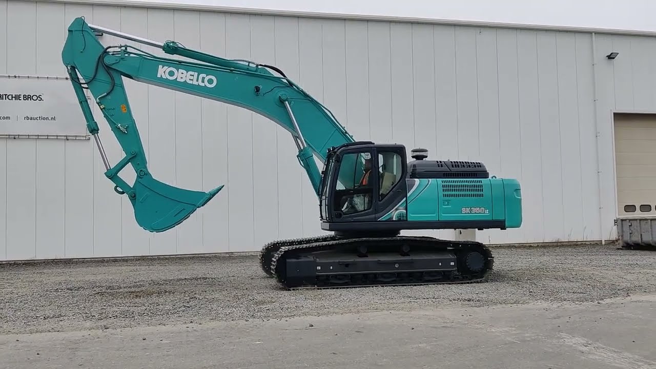 2021 Kobelco SK350LC-10 Hydraulic Excavator UNUSED | Moerdijk, NLD Timed Auction | 4 - 6 May, 2022
