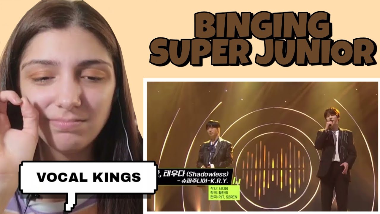 Super Junior K.R.Y. Live & Lyrics (Shadowless, In My Dream, Parallel Lines, etc) | REACTION