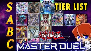 List tier master duel Best Meta