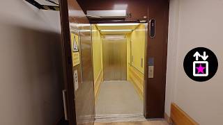 Sundsvall, SWE: Modernised by KONE - KONE Hydraulic Service Elevator at Sundsvall Hospital
