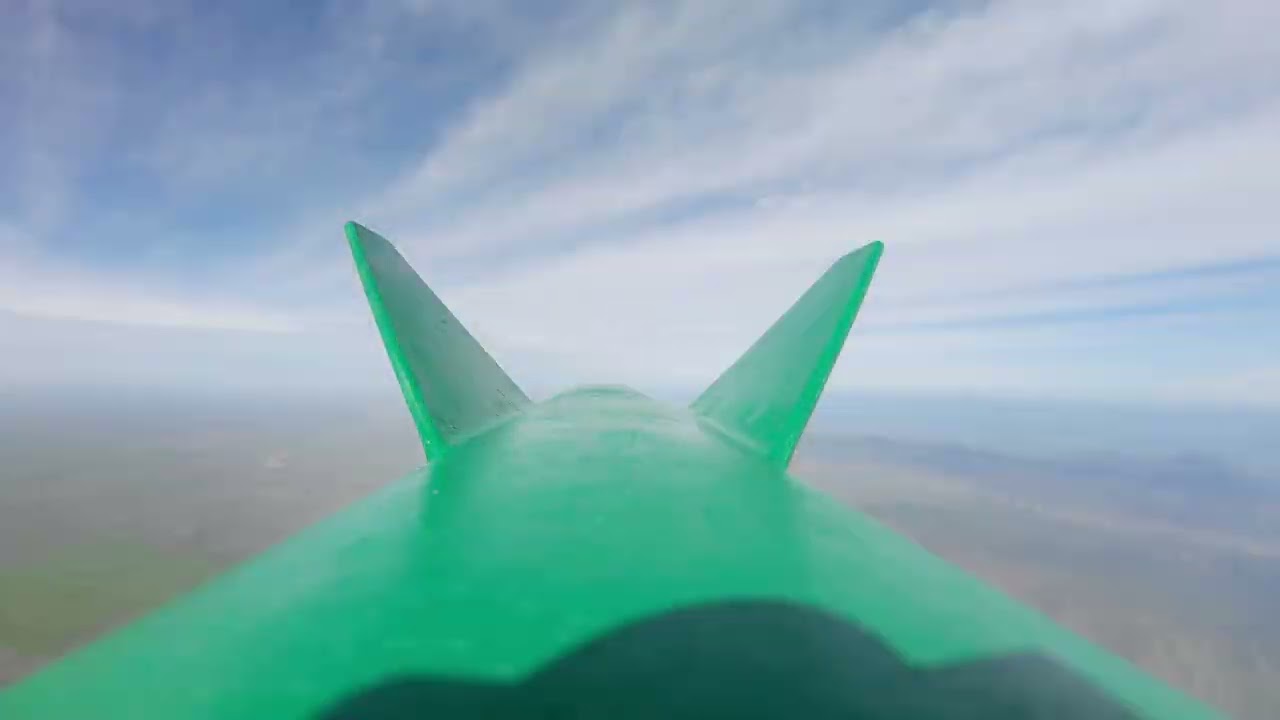 Doorknob rocket flies on an M motor