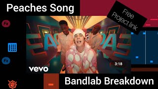Peaches Song Bandlab Remake | Free Project Link | @justinbieber screenshot 1