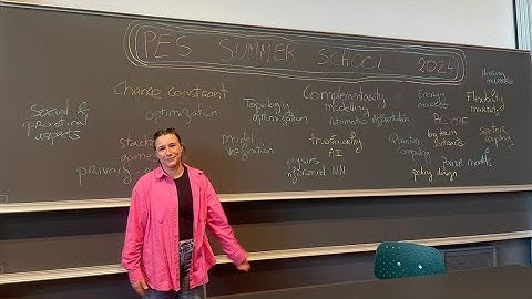 Lesia Mitridati: Closing session (summary of DTU PES Summer School 2024)