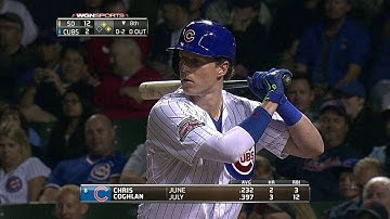 SD@CHC: Coghlan lines an RBI single to left field