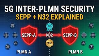 5G SEPP & N32 Interface Explained Inter PLMN Security Architecture PRINS, TLS, IPUPS