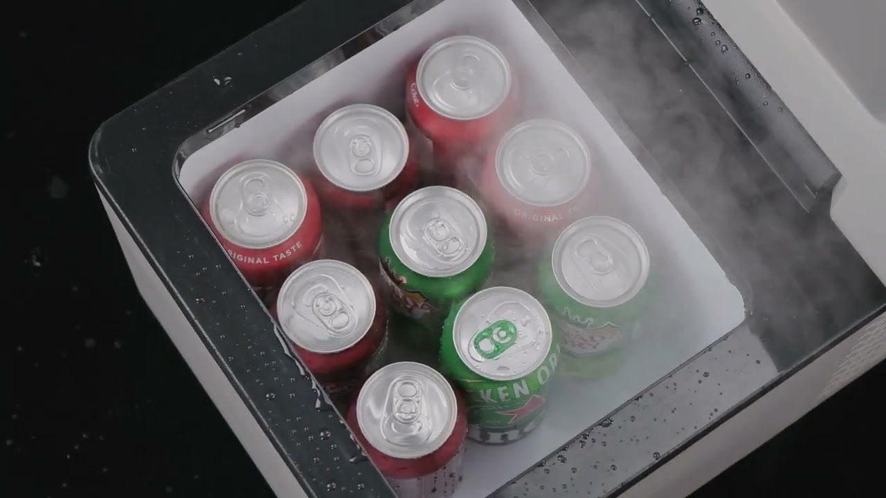 Fast Cooling Portable Freezer Car Refrigerator Outdoor, Camping, RV, Truck, Boat 