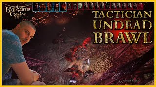 Baldur's Gate 3 - Tactician Difficulty - Undead fight in Oubliete - Necrotic Laboratory map