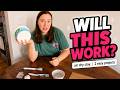 i tried 2 easy air dry clay beginner projects… one fell apart | tools: crayola air dry clay