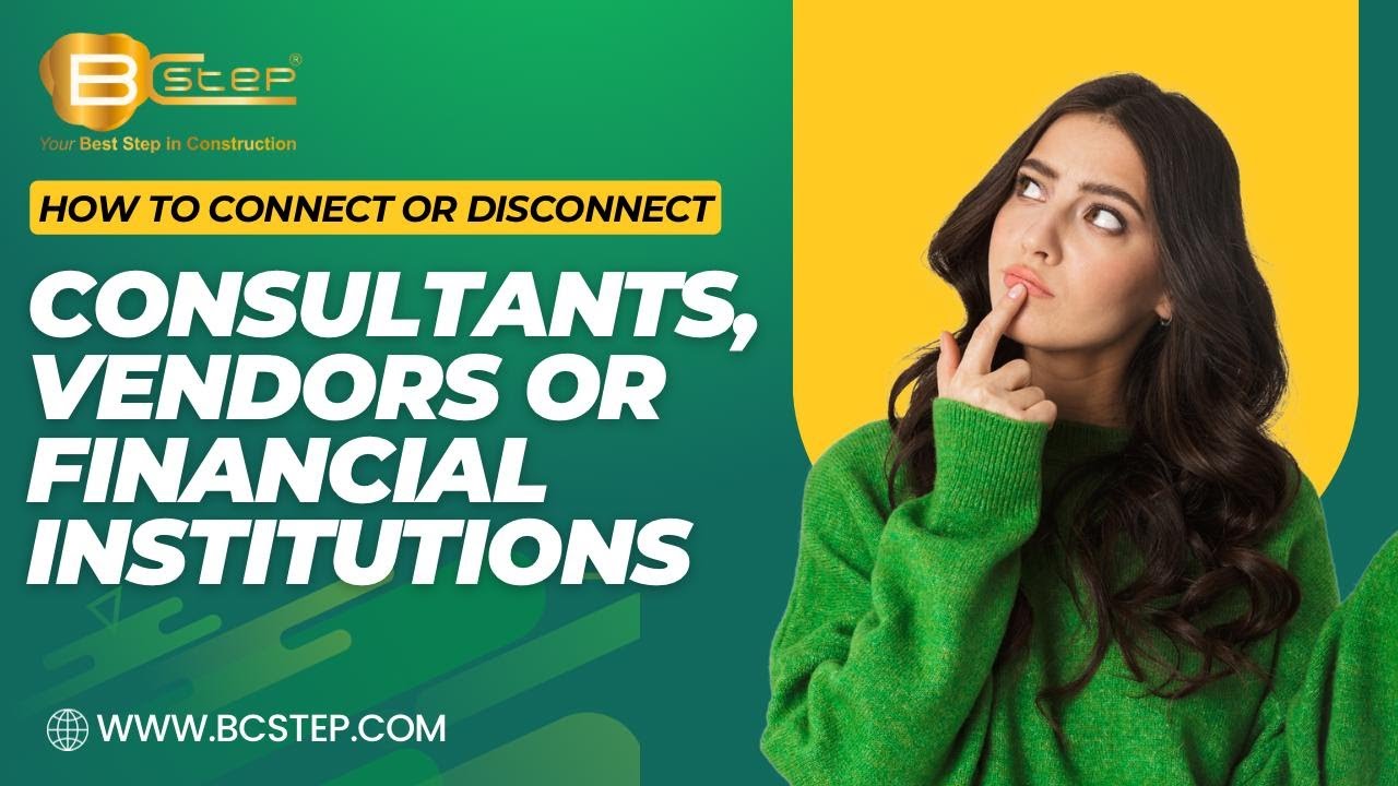 022 Connecting and Disconnecting Consultants, Vendors or Financial Institutions by the Developer Com