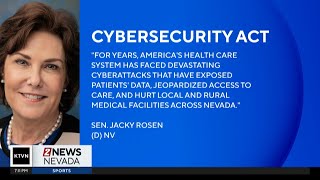 Senator Jacky Rosen helps introduce 'Heathcare Cybersecurity Act'