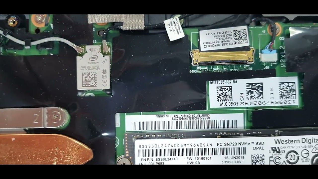 Lenovo X1 Carbon 4th Gen Open Bottom Cover