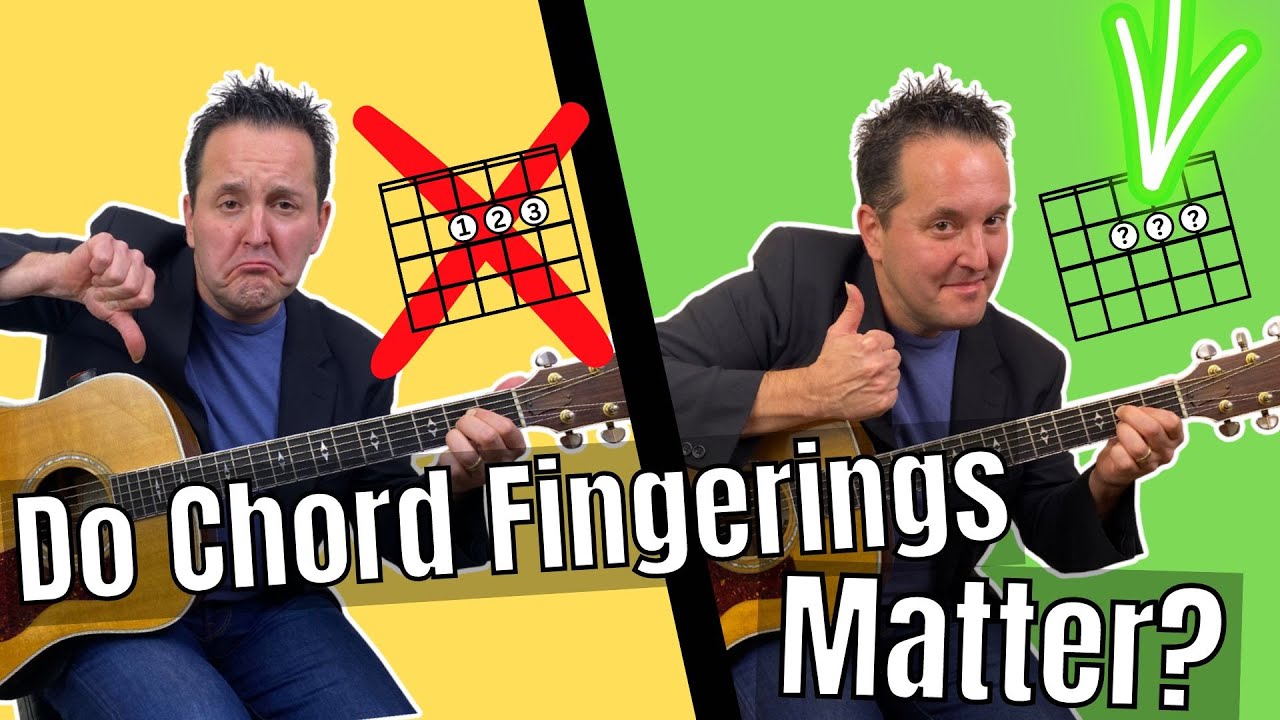 Guitar chord fingerings