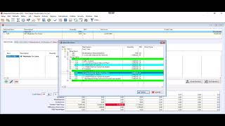 SharpeSoft Estimator: Editing Subcontractor Comparison