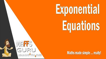 Exponential equations | Methods 3 and 4 | MaffsGuru