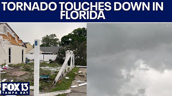Tornado touches down in Florida