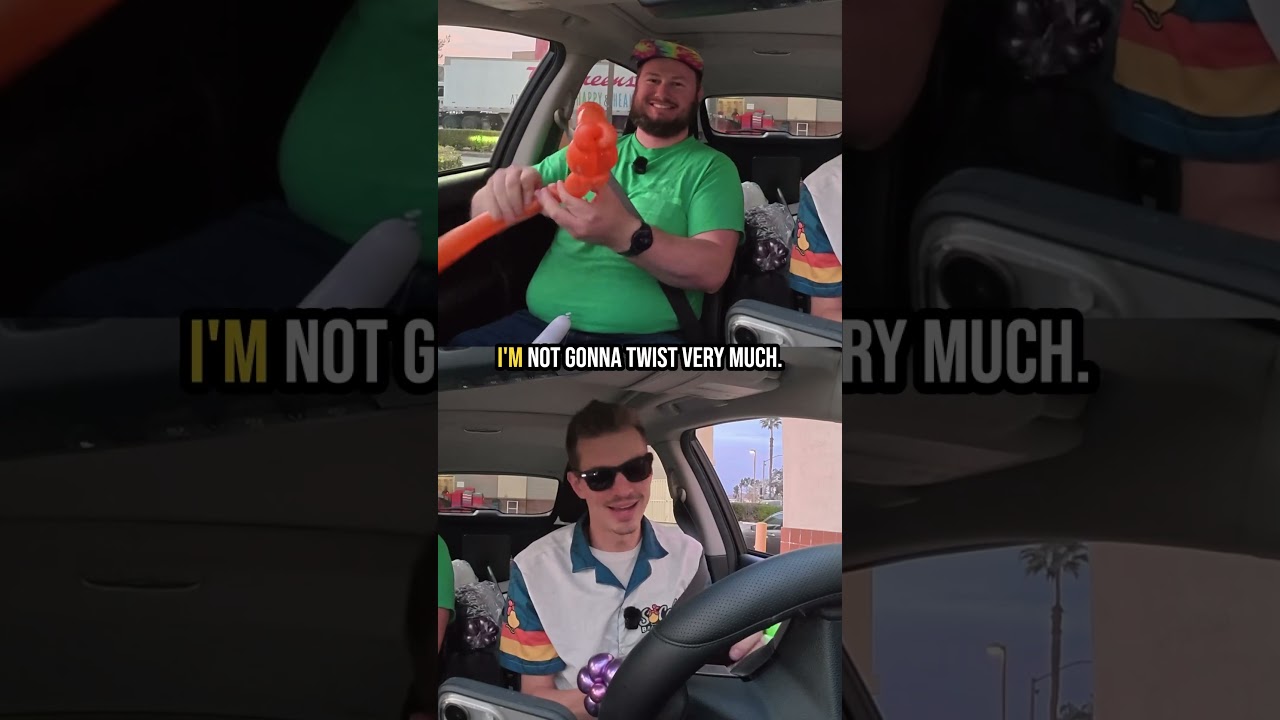 First guest, Ben Circo on Balloon Drive-Thru Challenge.