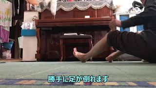 カーフキックで足を痛めてしまった朝倉海選手への応援動画(自分でカーフキックを受けて、海君の痛みを少しもらってあげる)