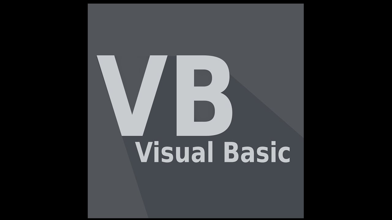 Visual Basic Lecture 1 - YouTube