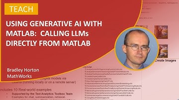 Menggunakan AI Generatif dengan MATLAB: Memanggil LLM Langsung dari MATLAB